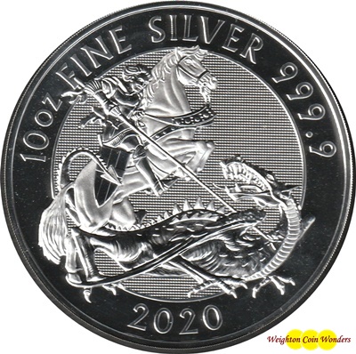 2020 10oz Silver VALIANT
